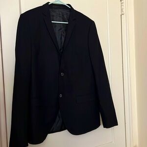 New topman black blazer size: 44